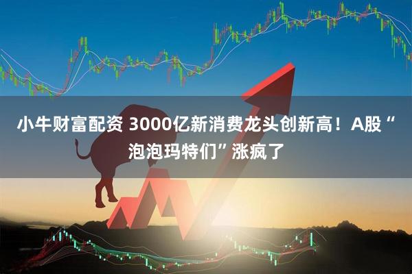 小牛财富配资 3000亿新消费龙头创新高！A股“泡泡玛特们”涨疯了