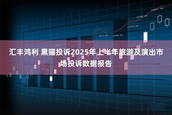 汇丰鸿利 黑猫投诉2025年上半年旅游及演出市场投诉数据报告