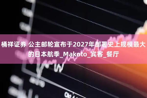 桶祥证券 公主邮轮宣布于2027年部署史上规模最大的日本航季_Makoto_宾客_餐厅