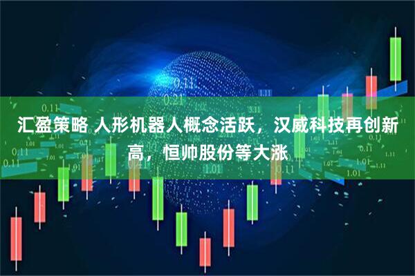 汇盈策略 人形机器人概念活跃，汉威科技再创新高，恒帅股份等大涨
